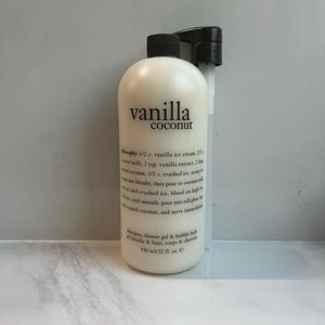Philosophy ‘Vanilla Coconut’. 3 in 1 Shower Gel